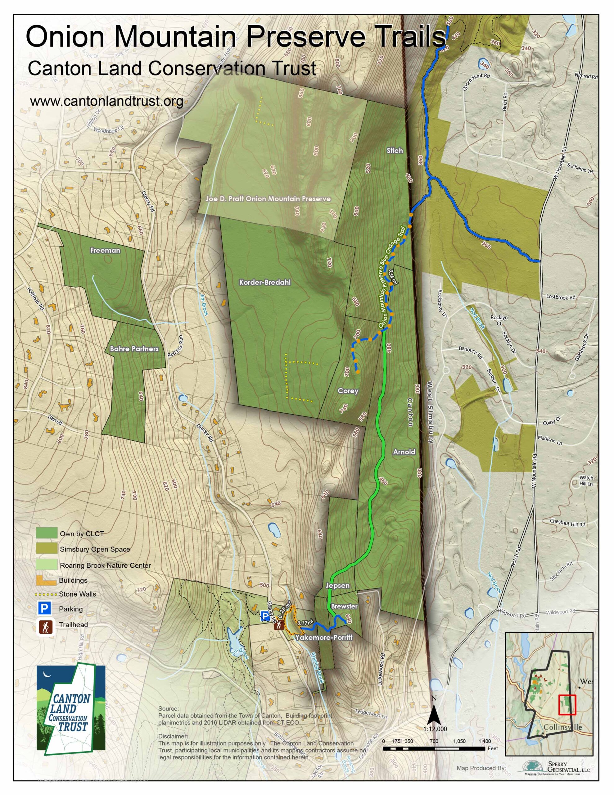 Onion Mtn Preserve Trails Feb